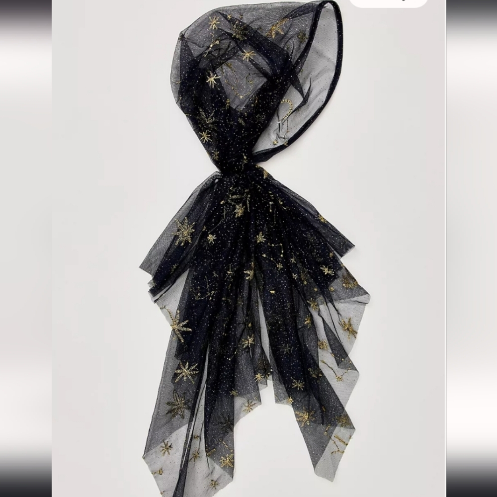 Nwt Amelia Mesh Hair Scarf
